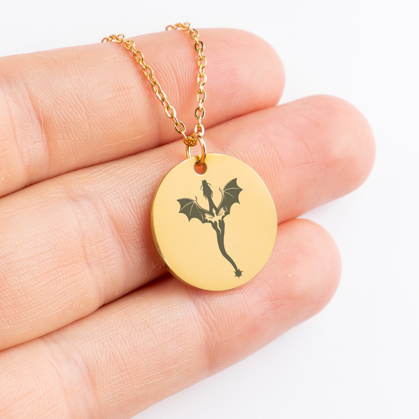 Dragon Necklace, Unbreakable Strength Necklace, Warrior Necklace, Encouragement Gift, Bookish Jewelry for Her, Fighter Gift, SMUT Bookish Gifts, Best Friend Gift